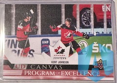 2022-23 UD Series 2 Canvas Program of Excellence #C269 Kent Johnson